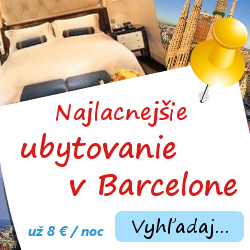 Ubytovanie v Barcelóne už od 8 €